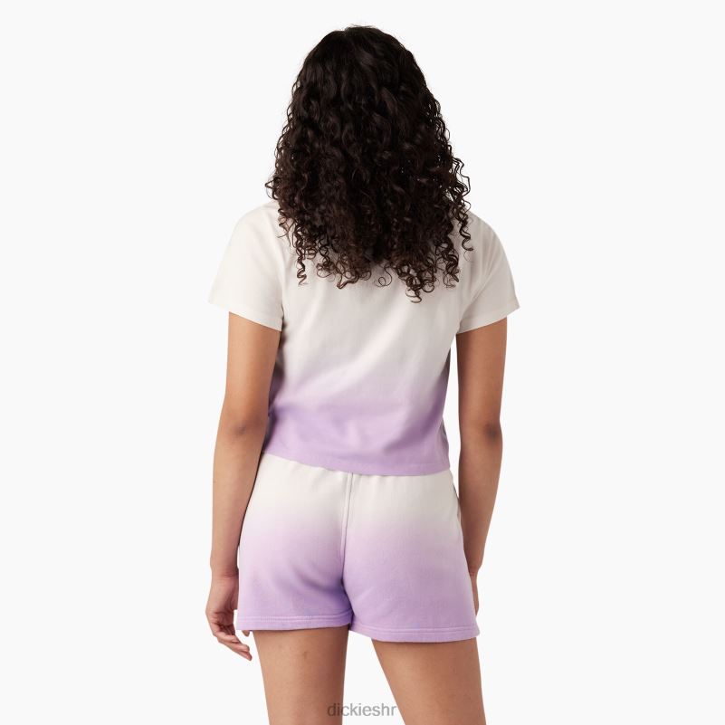ombre skraćena majica žene Dickies oblak/ljubičasta ružičasta boja (cud) 6BPL62182 odjeća
