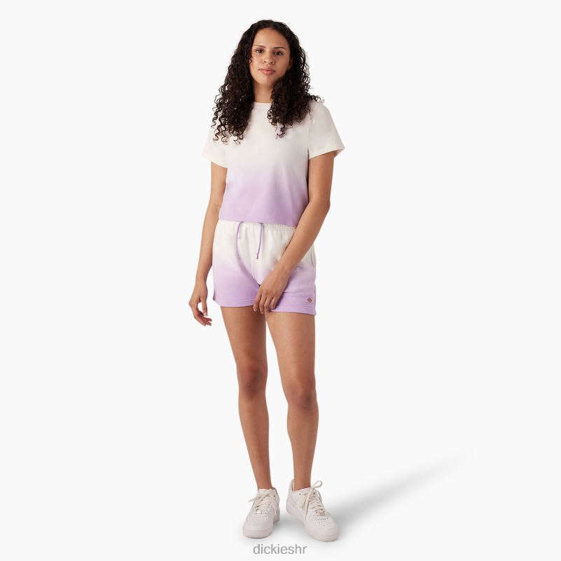 ombre skraćena majica žene Dickies oblak/ljubičasta ružičasta boja (cud) 6BPL62182 odjeća