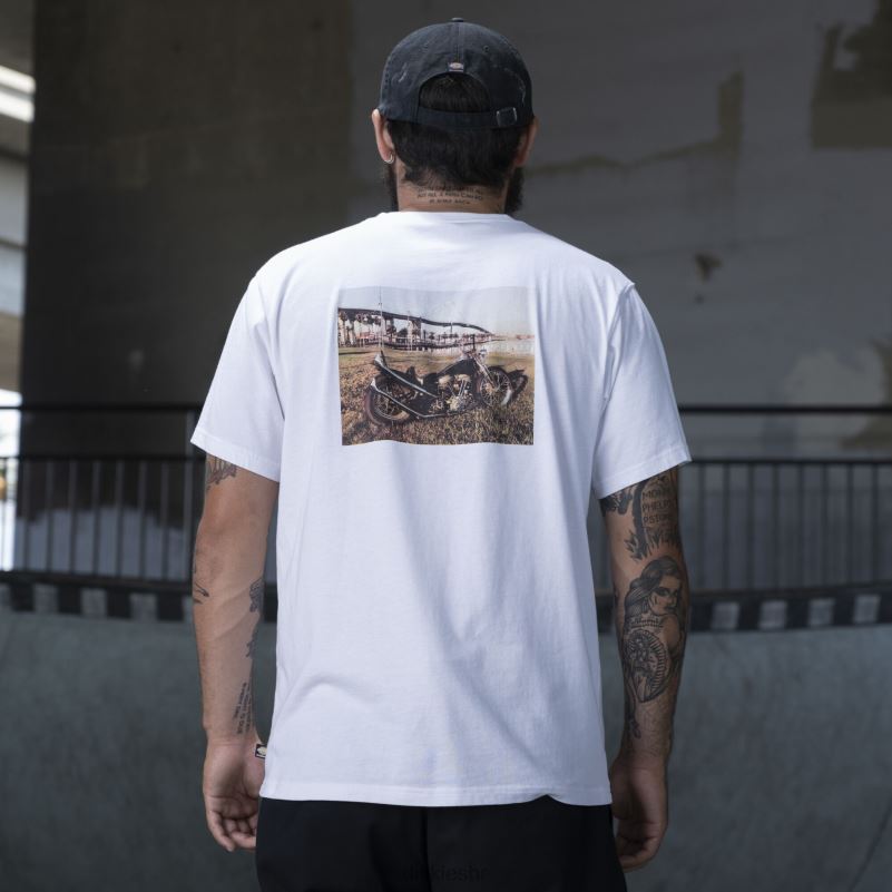 ronnie sandoval foto majica muškarci Dickies bijelo (wh) 6BPL6794 odjeća
