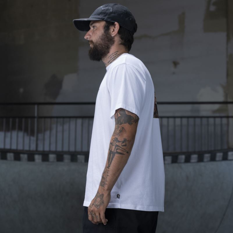 ronnie sandoval foto majica muškarci Dickies bijelo (wh) 6BPL6794 odjeća