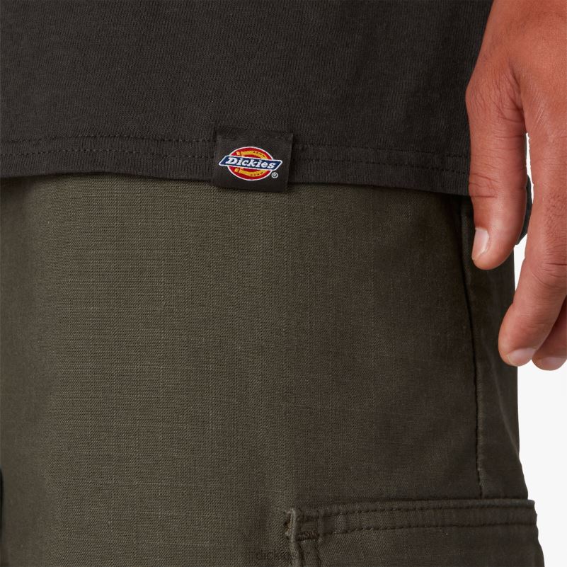 skateboarding distressed og grafička majica muškarci Dickies crna (bk) 6BPL6833 odjeća