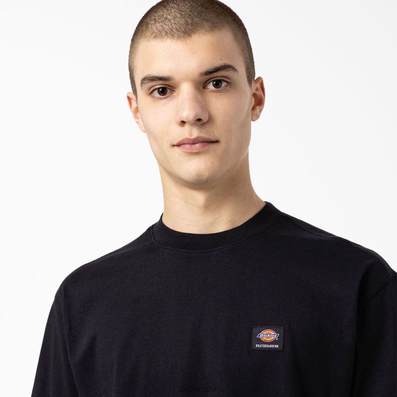 skateboarding mount vista majica muškarci Dickies crna (bkx) 6BPL6929 odjeća