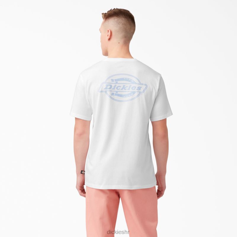 stražnja majica s logotipom muškarci Dickies bijelo (wh) 6BPL6752 odjeća