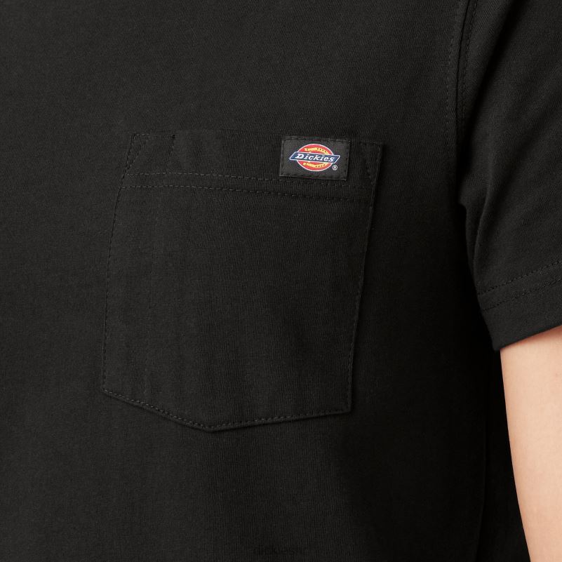teškaška majica kratkih rukava žene Dickies crna (bk) 6BPL61954 odjeća