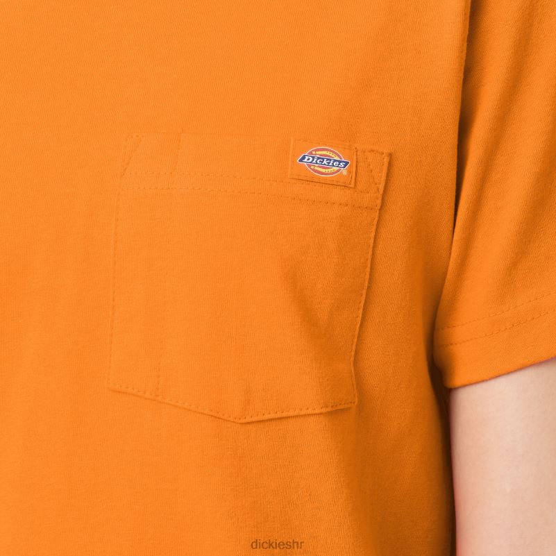 teškaška majica kratkih rukava žene Dickies narančasto (ili) 6BPL61962 odjeća