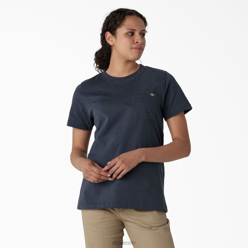 teškaška majica kratkih rukava žene Dickies zračno plava (af) 6BPL61952 odjeća