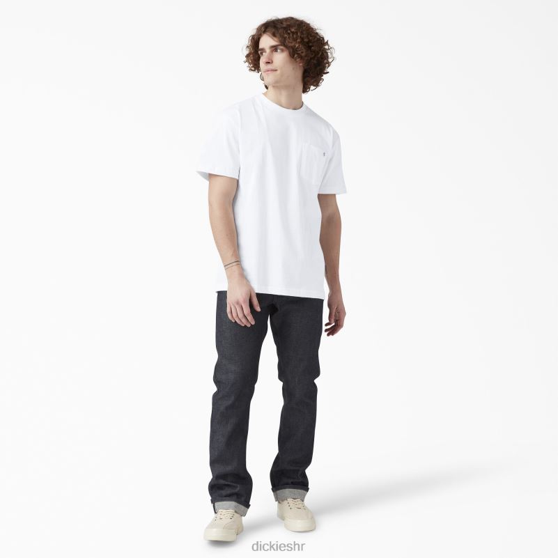 teškaška majica kratkih rukava muškarci Dickies bijelo (wh) 6BPL6523 odjeća