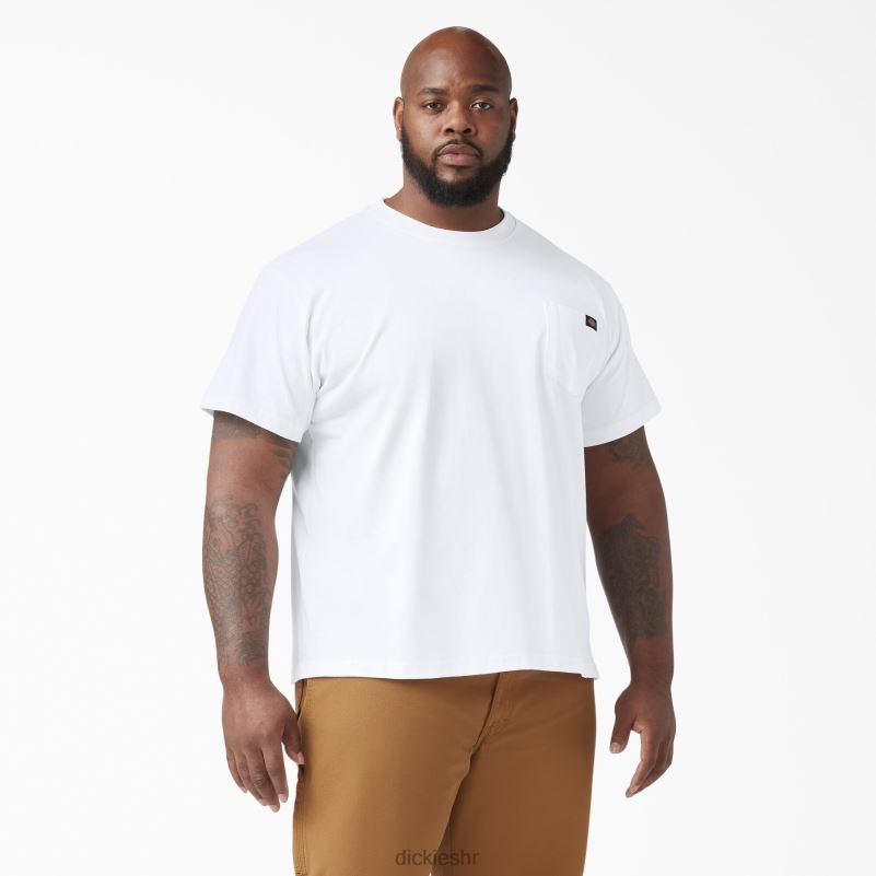 teškaška majica kratkih rukava muškarci Dickies bijelo (wh) 6BPL6523 odjeća