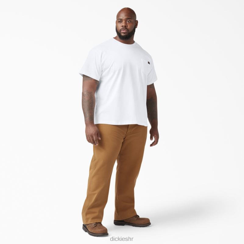 teškaška majica kratkih rukava muškarci Dickies bijelo (wh) 6BPL6523 odjeća