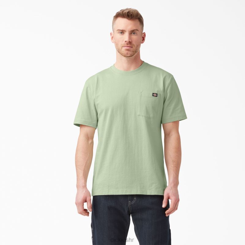 teškaška majica kratkih rukava muškarci Dickies celadon zelena (c2g) 6BPL6512 odjeća