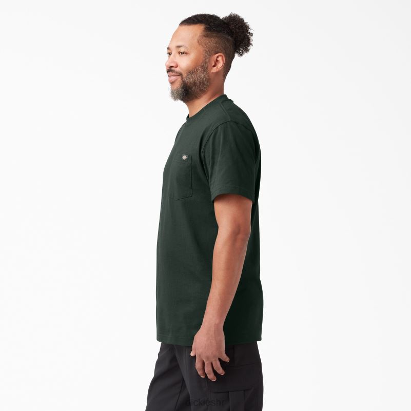teškaška majica kratkih rukava muškarci Dickies lovačko zeleno (gh) 6BPL6516 odjeća