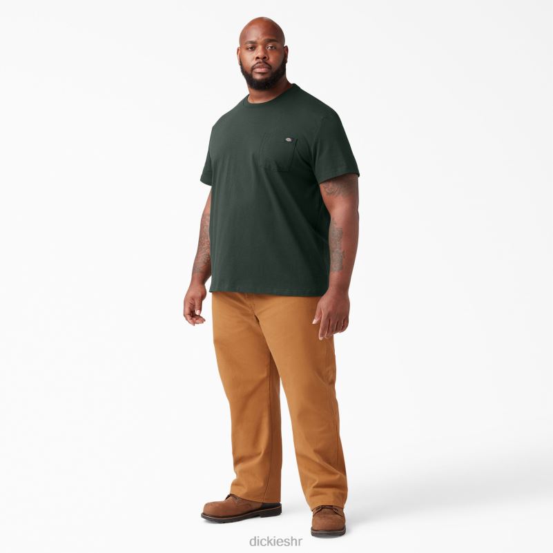teškaška majica kratkih rukava muškarci Dickies lovačko zeleno (gh) 6BPL6516 odjeća