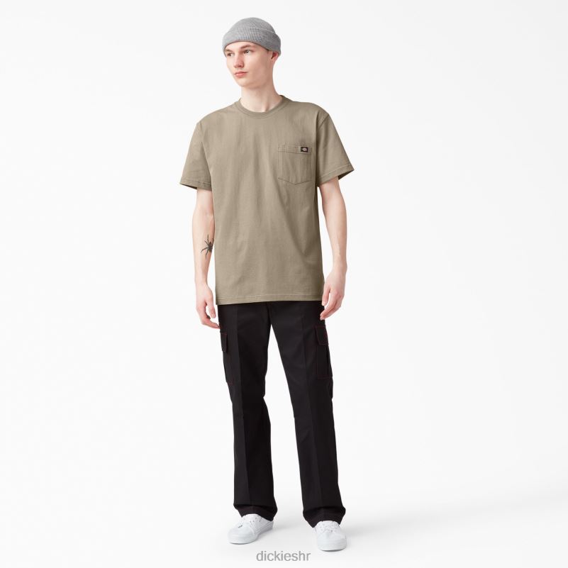 teškaška majica kratkih rukava muškarci Dickies pustinjski pijesak (ds) 6BPL6514 odjeća