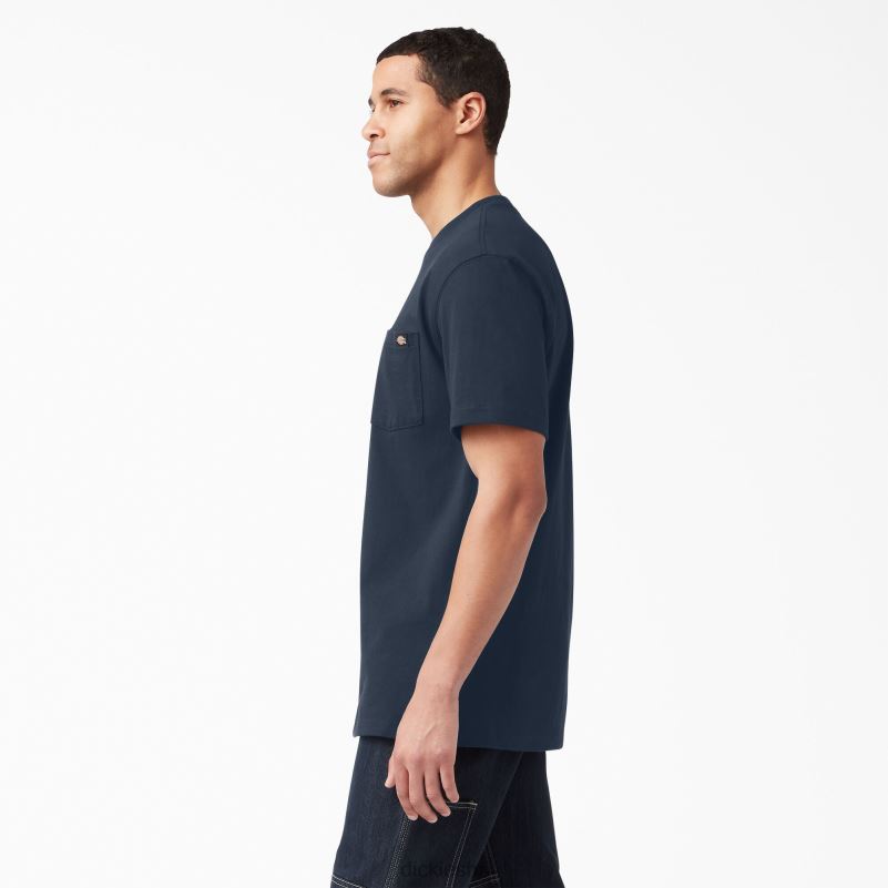teškaška majica kratkih rukava muškarci Dickies tamnoplava (dn) 6BPL6513 odjeća