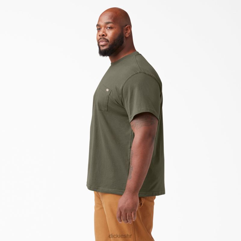 teškaška majica kratkih rukava muškarci Dickies vojno zelena (ml) 6BPL6519 odjeća