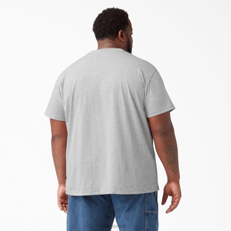 teškaška majica kratkih rukava muškarci Dickies vrijesak sivi (hg) 6BPL6517 odjeća