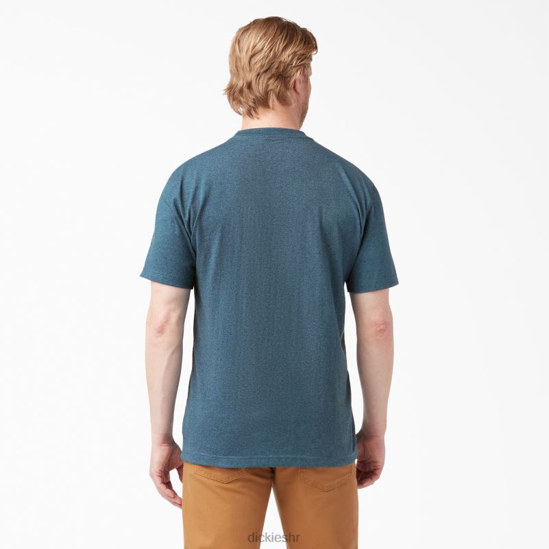 teška majica kratkih rukava s vrijeskom muškarci Dickies baltičko plava (pupoljak) 6BPL6525 odjeća