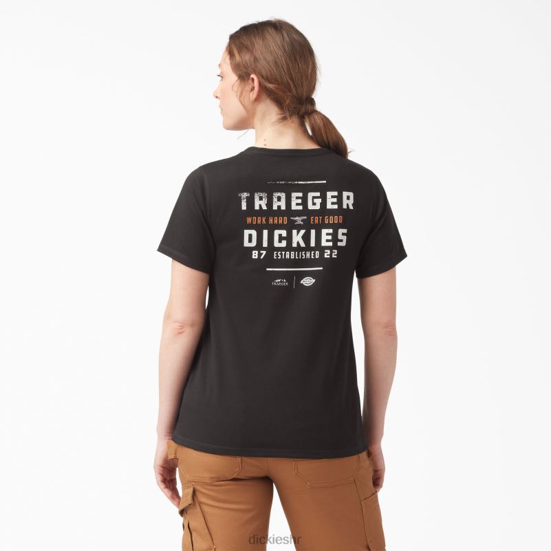 traeger ultimate grilling majica žene Dickies crna (kbk) 6BPL62176 odjeća