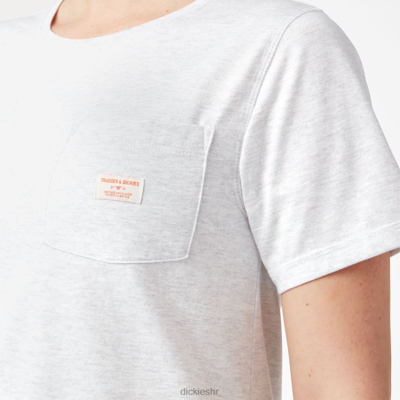 traeger ultimate grilling majica žene Dickies pepeljasto siva (ag) 6BPL62174 odjeća