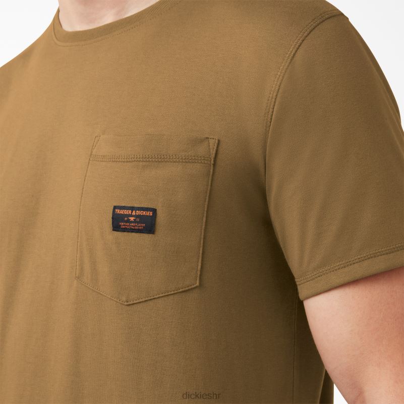 traeger ultimate grilling majica muškarci Dickies smeđa patka (bd) 6BPL6592 odjeća