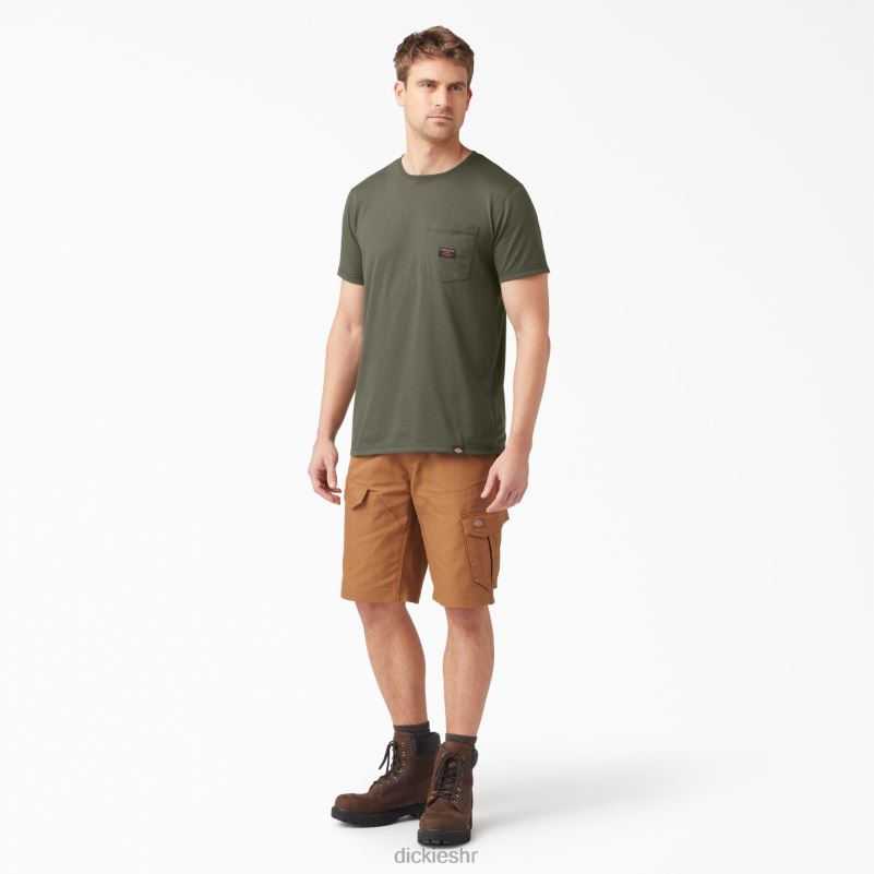 traeger ultimate grilling majica muškarci Dickies zelena mahovina (ms) 6BPL6595 odjeća