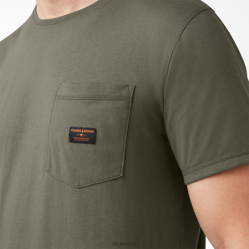 traeger ultimate grilling majica muškarci Dickies zelena mahovina (ms) 6BPL6595 odjeća