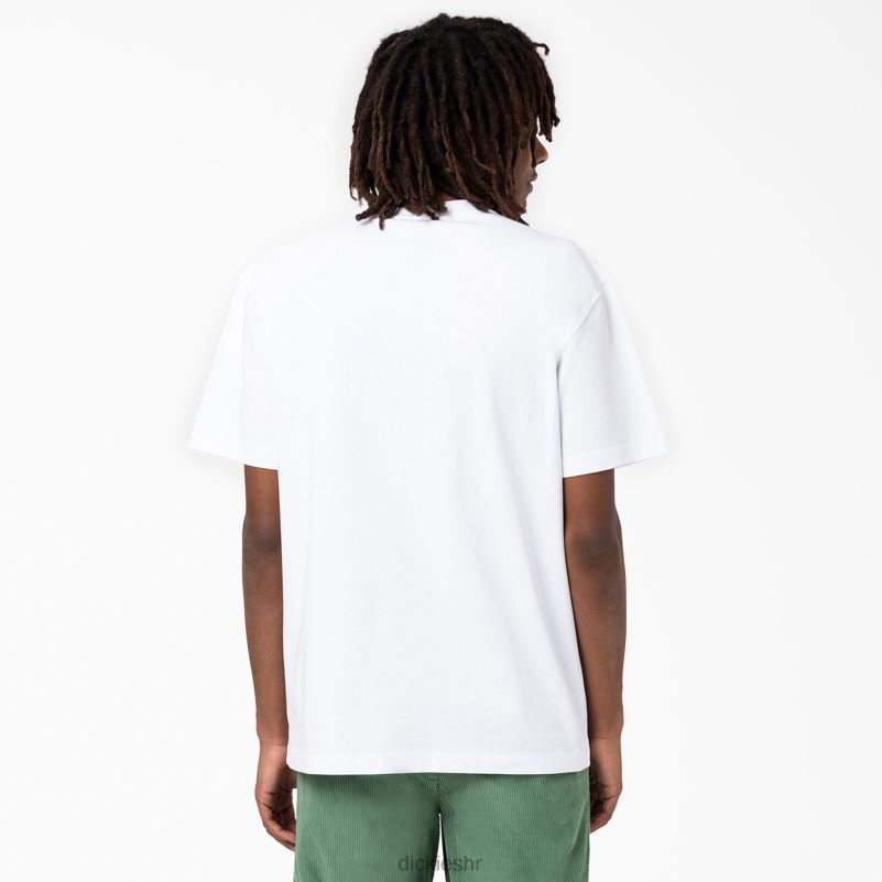 union springs majica kratkih rukava muškarci Dickies bijelo (wh) 6BPL6799 odjeća