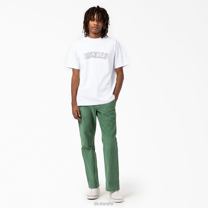 union springs majica kratkih rukava muškarci Dickies bijelo (wh) 6BPL6799 odjeća