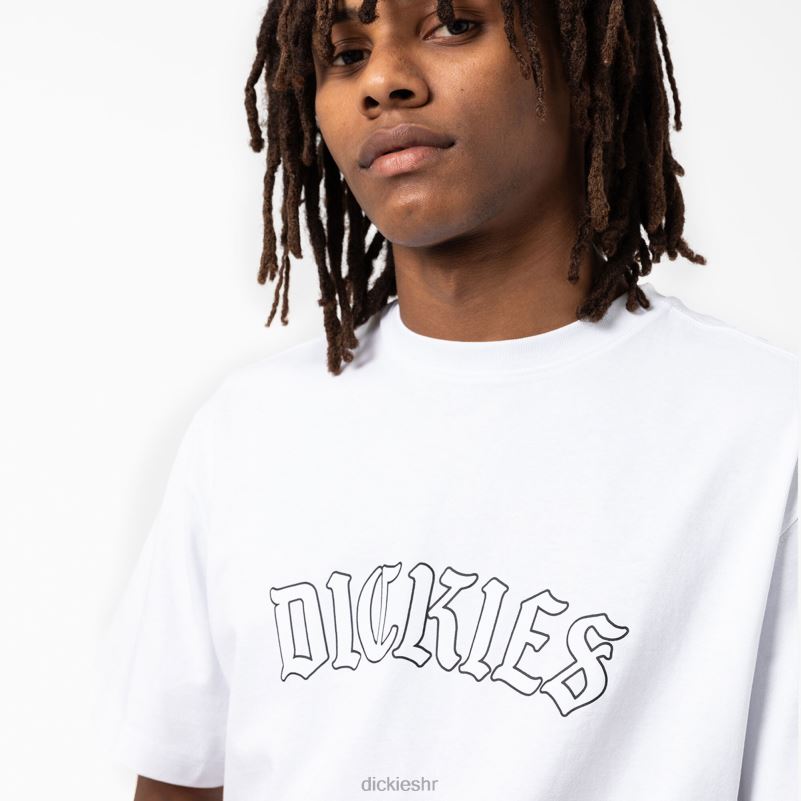 union springs majica kratkih rukava muškarci Dickies bijelo (wh) 6BPL6799 odjeća