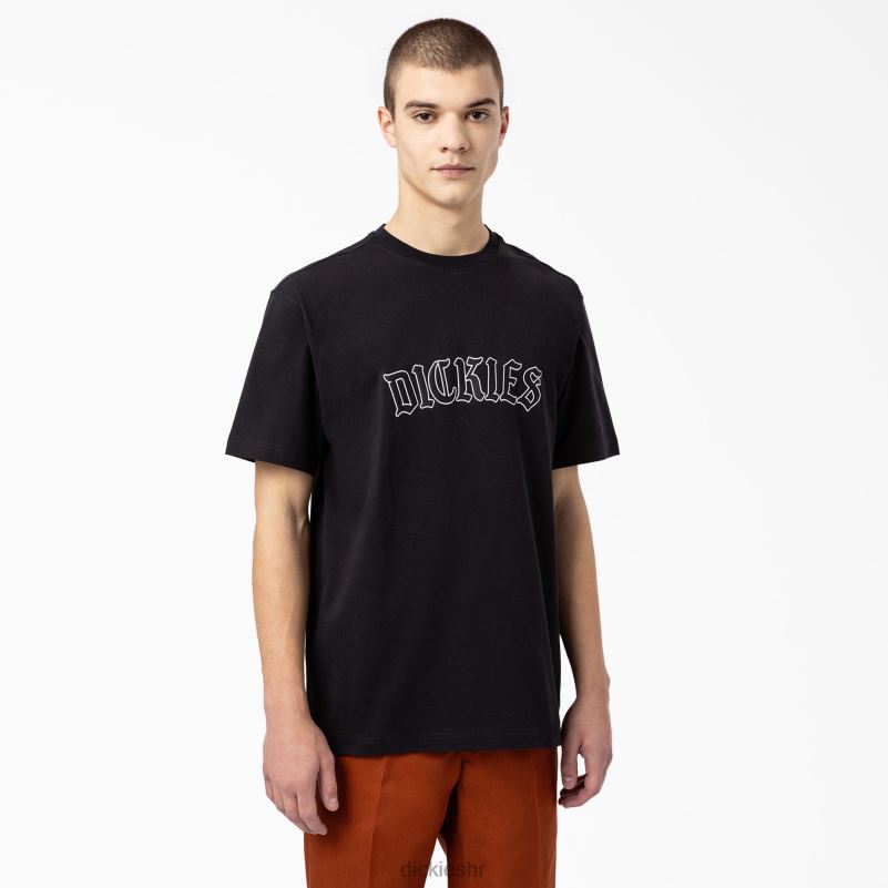 union springs majica kratkih rukava muškarci Dickies crna (bk) 6BPL6797 odjeća