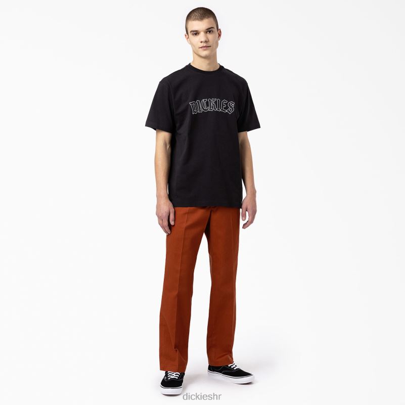 union springs majica kratkih rukava muškarci Dickies crna (bk) 6BPL6797 odjeća