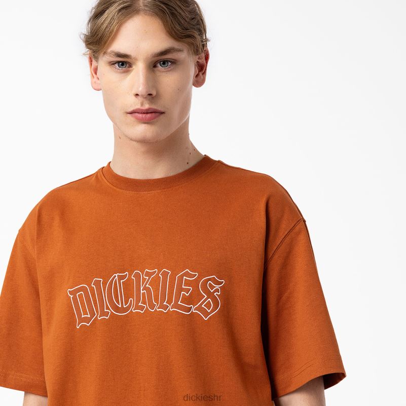 union springs majica kratkih rukava muškarci Dickies medenjak smeđi (tj.) 6BPL6798 odjeća