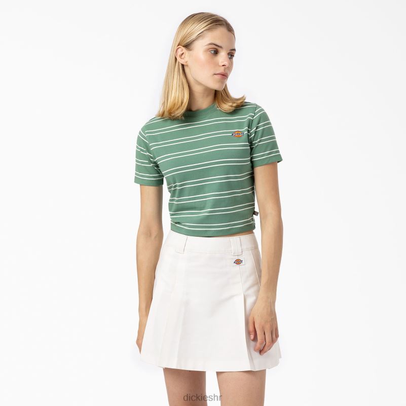 westover majica na pruge žene Dickies tamni bršljan (d2i) 6BPL62089 odjeća