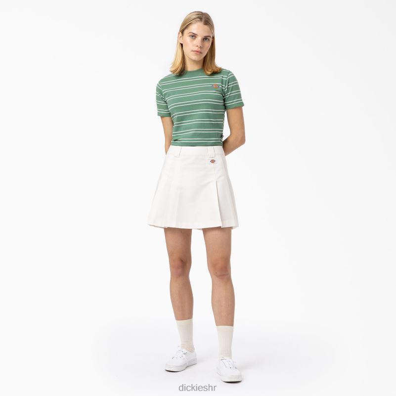 westover majica na pruge žene Dickies tamni bršljan (d2i) 6BPL62089 odjeća