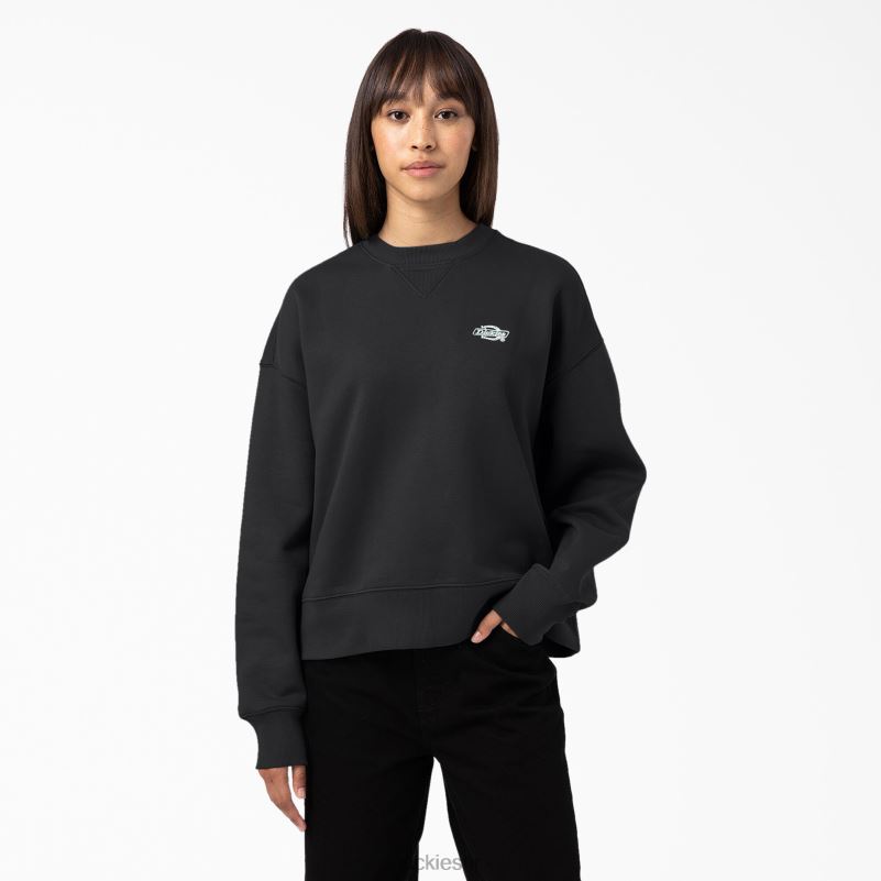 Summerdale majica žene Dickies crna (kbk) 6BPL62293 odjeća