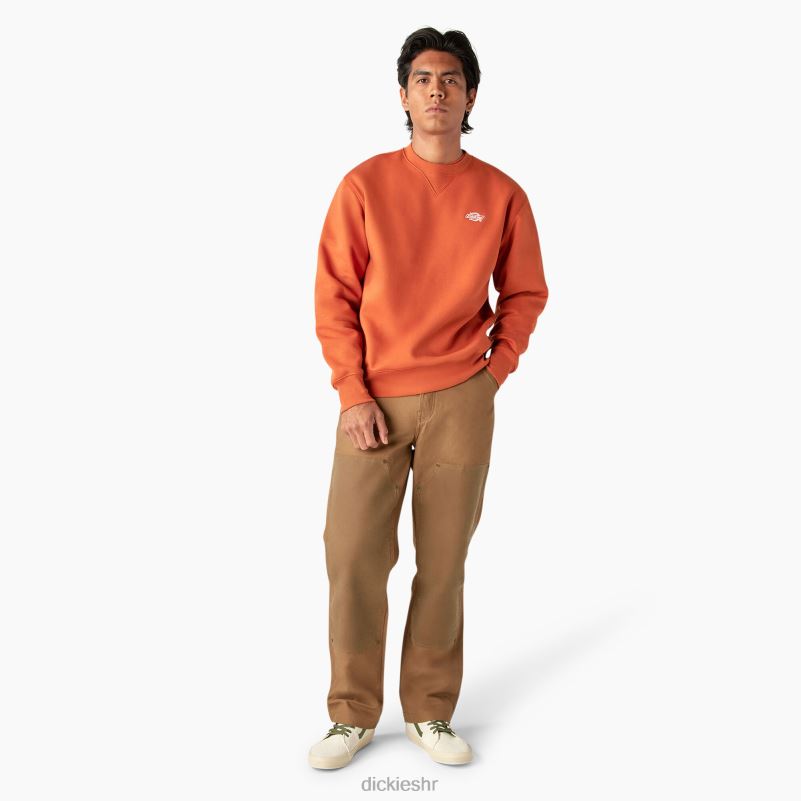 Summerdale majica muškarci Dickies bombay smeđa (b2b) 6BPL6973 odjeća