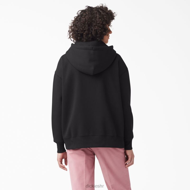 Summerdale majica s kapuljačom opuštenog kroja žene Dickies crna (kbk) 6BPL62357 odjeća