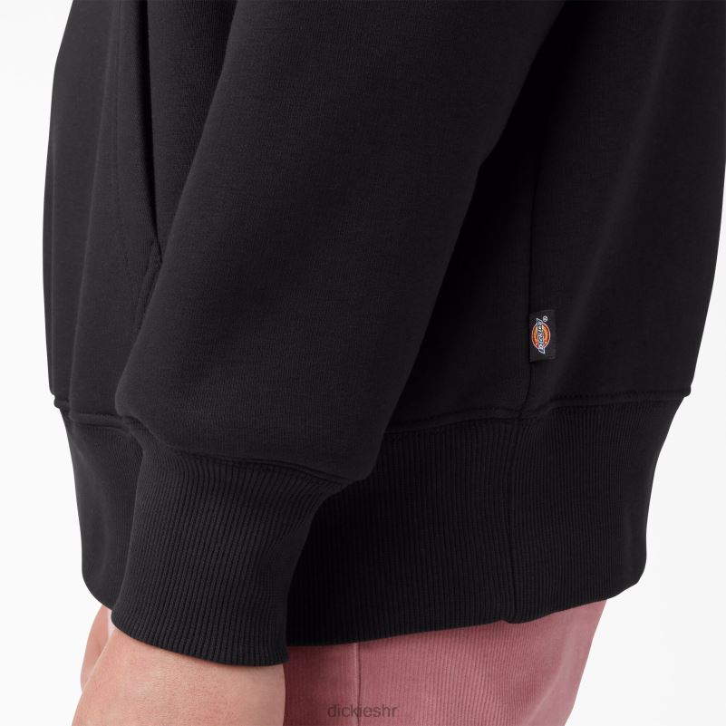 Summerdale majica s kapuljačom opuštenog kroja žene Dickies crna (kbk) 6BPL62357 odjeća