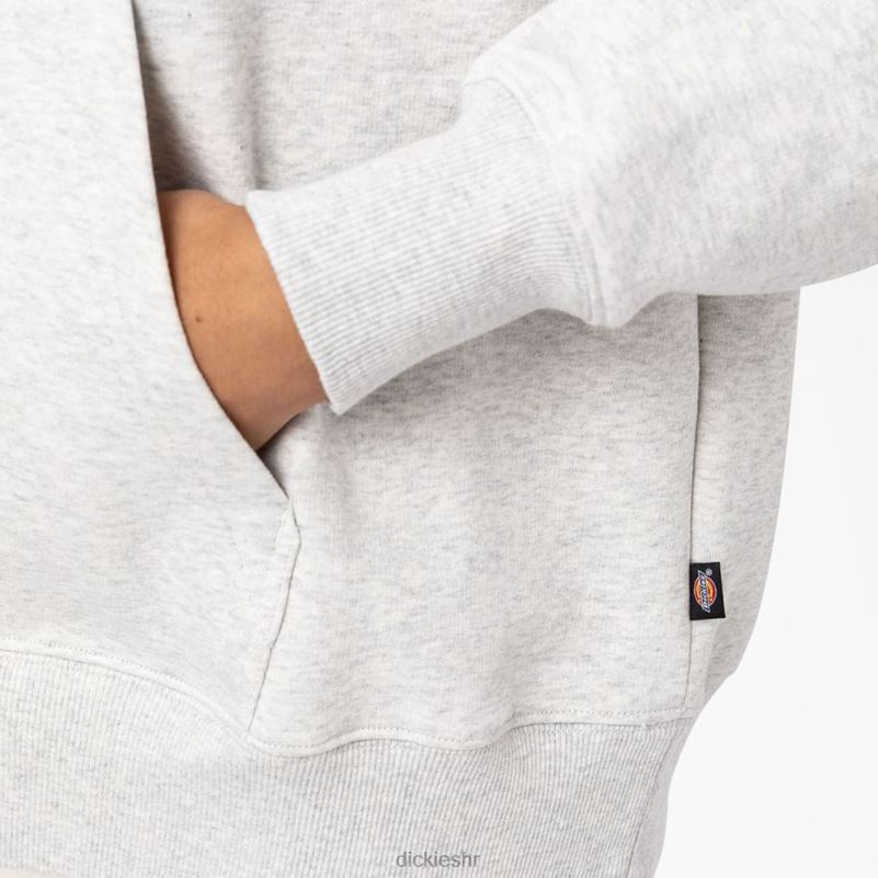 Summerdale majica s kapuljačom opuštenog kroja žene Dickies vrijesak sivi (hg) 6BPL62356 odjeća
