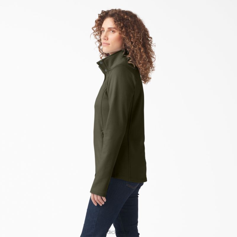 duratech maverick flis s poluzapinjanjem žene Dickies zelena mahovina (ms) 6BPL62362 odjeća