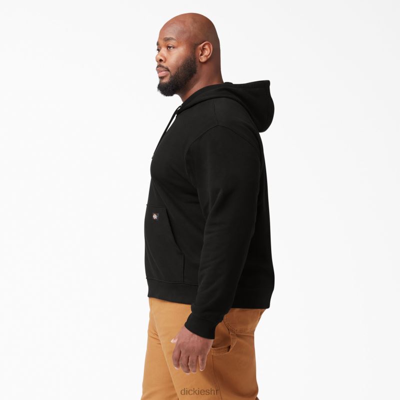 hoodie od flisa srednje težine muškarci Dickies crna (bk) 6BPL6982 odjeća