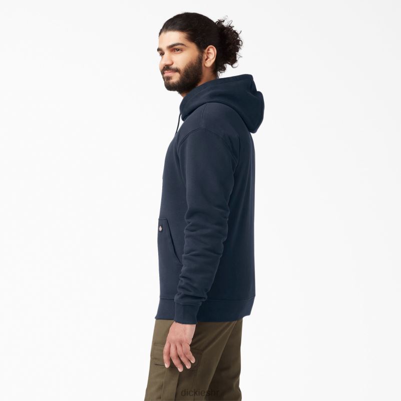 hoodie od flisa srednje težine muškarci Dickies tamnoplava (dn) 6BPL6983 odjeća
