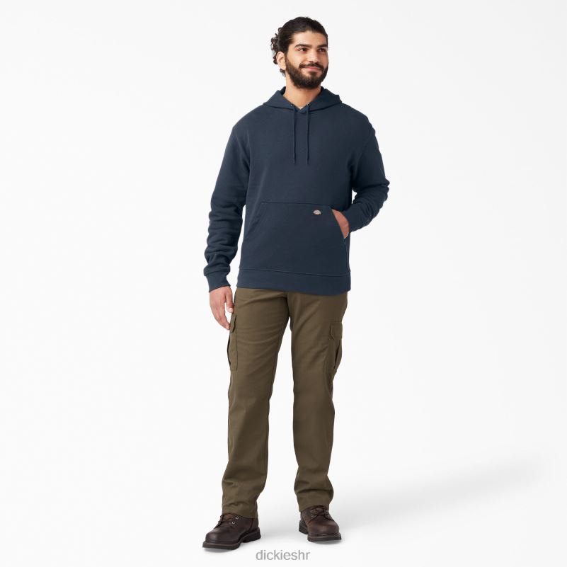 hoodie od flisa srednje težine muškarci Dickies tamnoplava (dn) 6BPL6983 odjeća