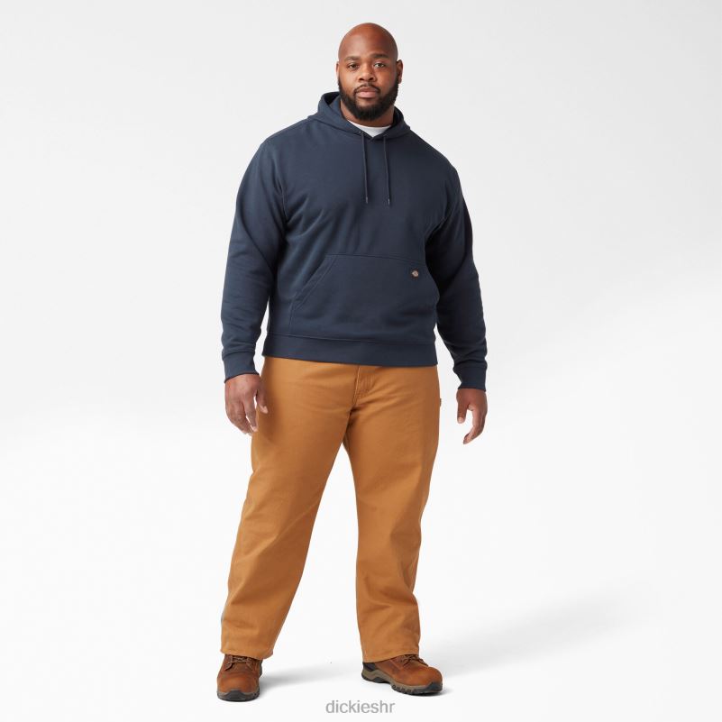 hoodie od flisa srednje težine muškarci Dickies tamnoplava (dn) 6BPL6983 odjeća