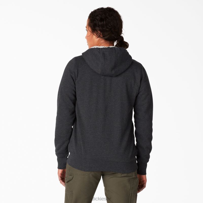 hoodie s kapuljačom od flisa s visokim florom žene Dickies crna (kbd) 6BPL62284 odjeća