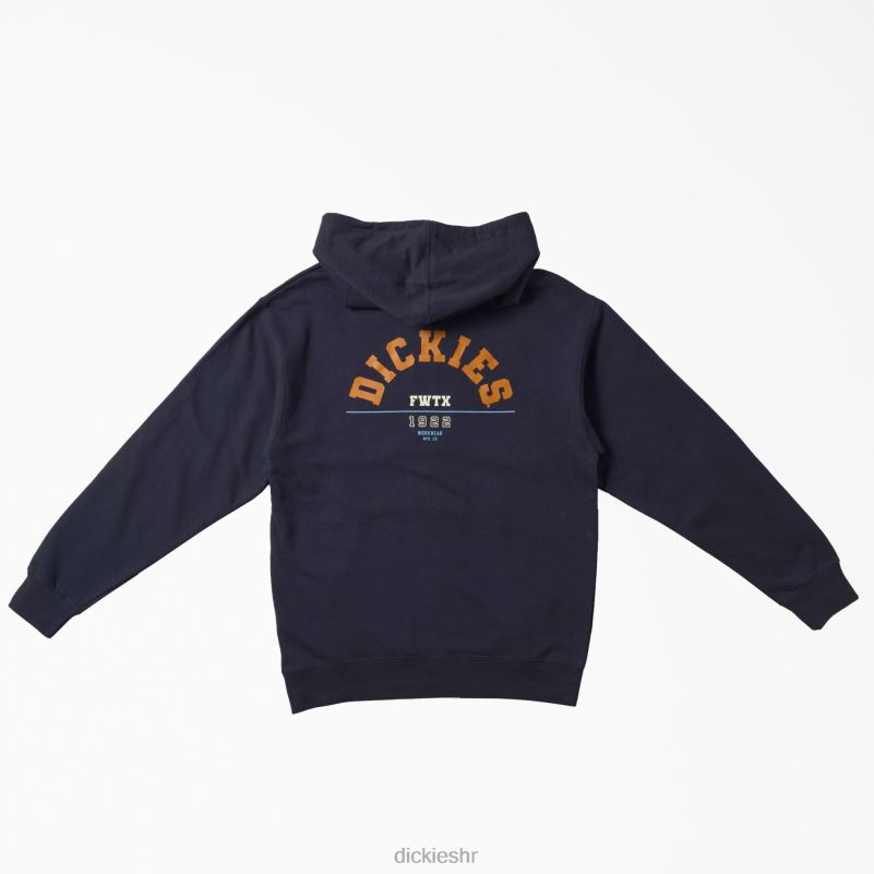 hoodie s kapuljačom s tvrđavom muškarci Dickies tamnoplava (nv) 6BPL61146 odjeća