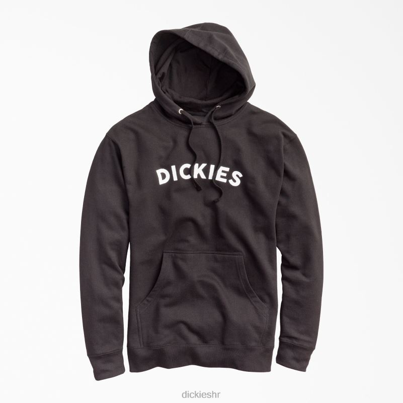 hoodie s logotipom od flisa muškarci Dickies crna (kbk) 6BPL61140 odjeća