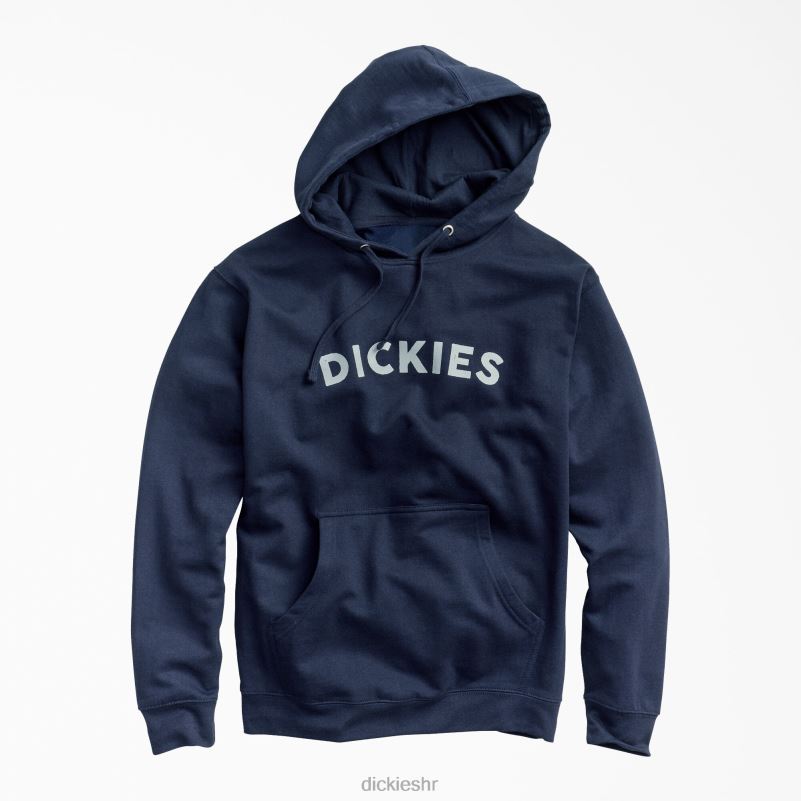 hoodie s logotipom od flisa muškarci Dickies tamnoplava (dn) 6BPL61139 odjeća
