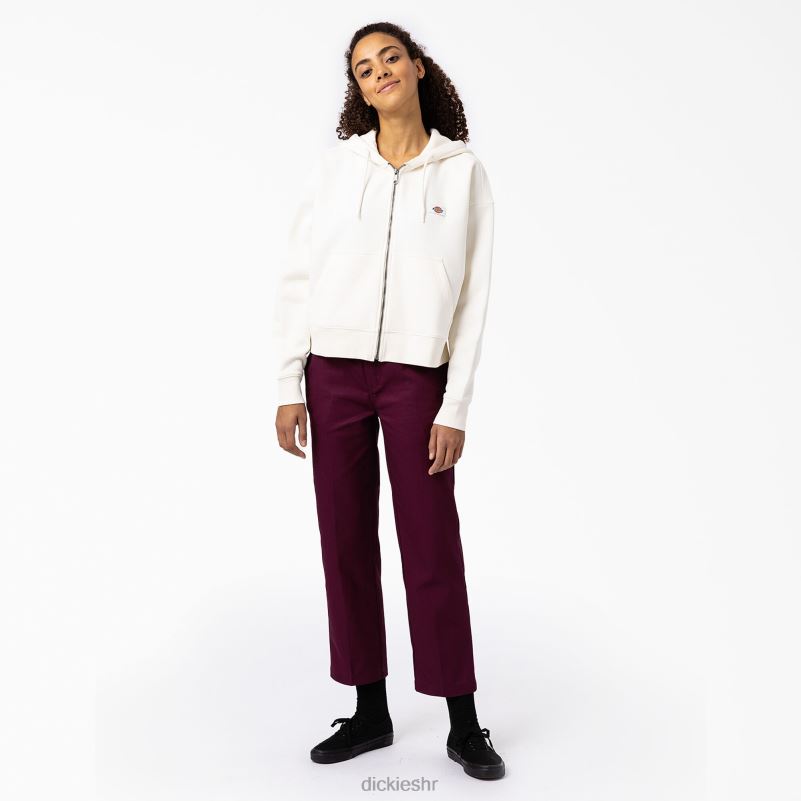 hrastova majica s patentnim zatvaračem žene Dickies krema (cr9) 6BPL62317 odjeća