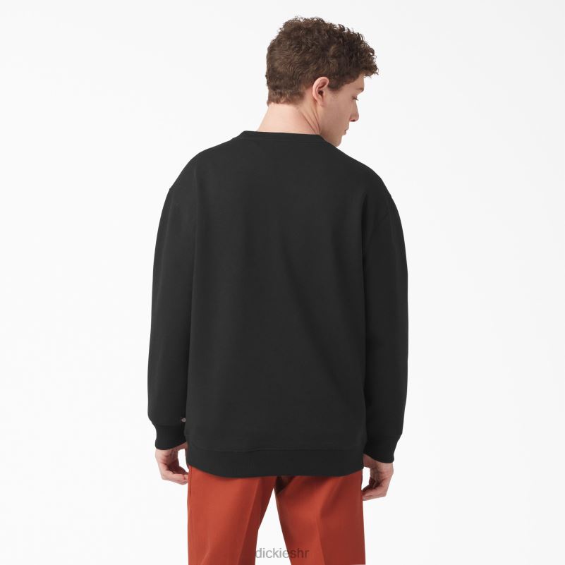 majica s izvezenim logotipom na prsima od flisa muškarci Dickies redovito 6BPL61132 odjeća